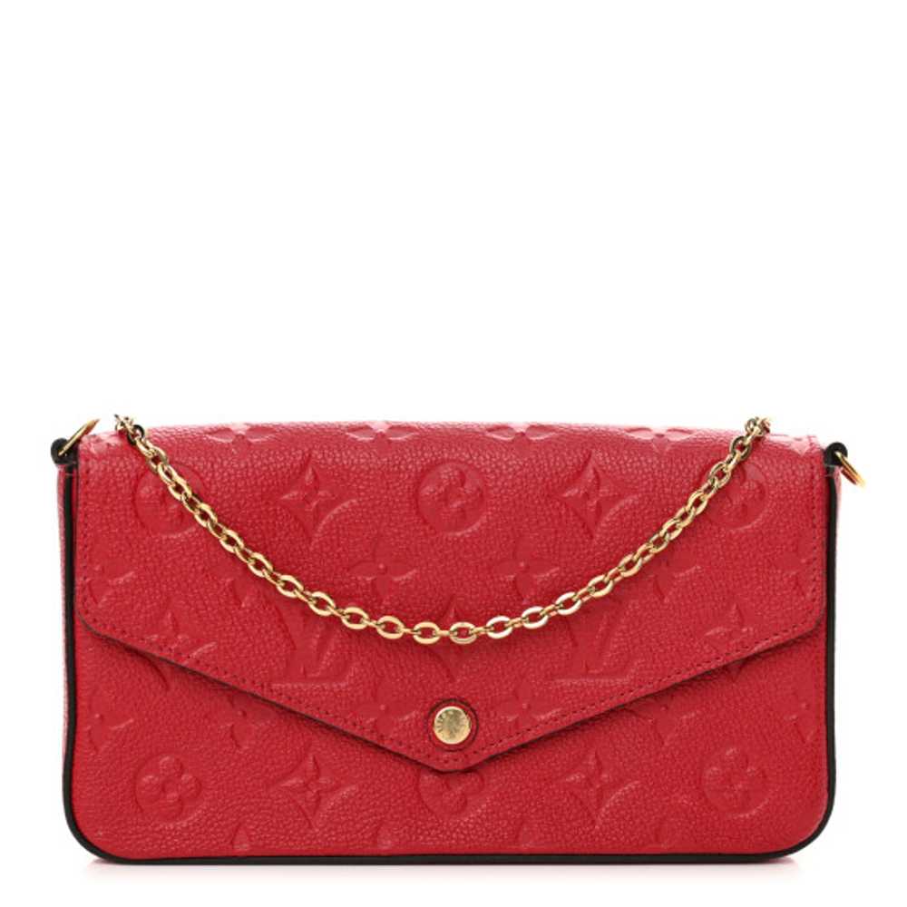 LOUIS VUITTON Empreinte Pochette Felicie Chain Wa… - image 1