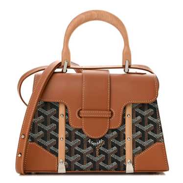 GOYARD Goyardine Structure Mini Saigon Black Gold - image 1