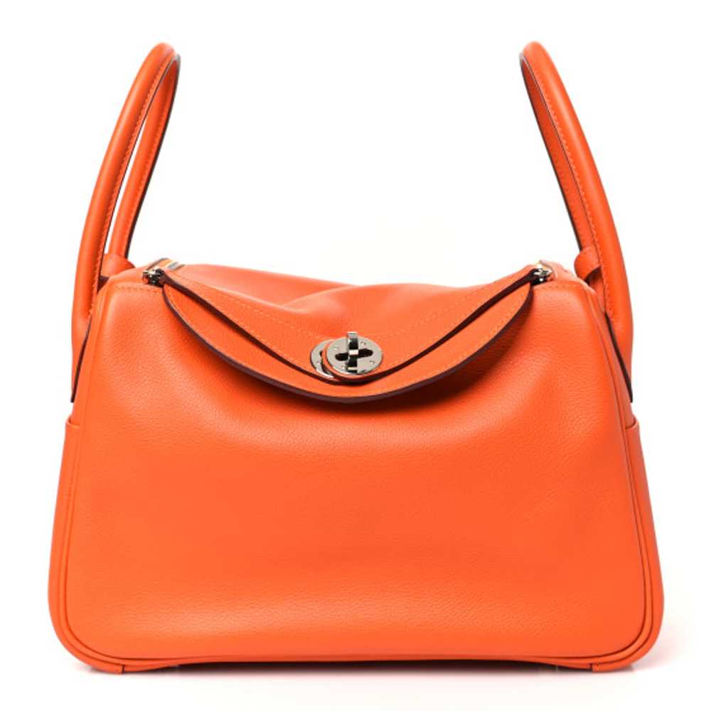 HERMES Evercolor Lindy 26 Feu - image 1