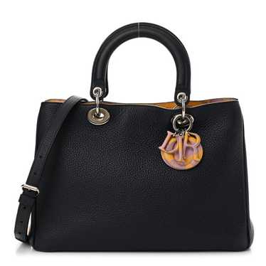 CHRISTIAN DIOR Bullcalf Medium Diorissimo Tote Nav