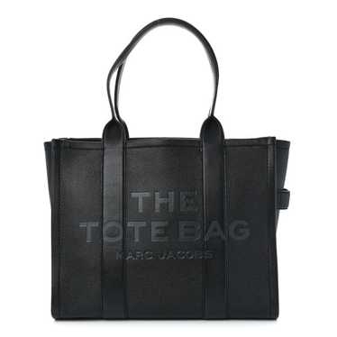 MARC JACOBS Grained Calfskin Large The Tote Bag Bl