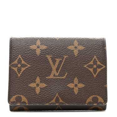 LOUIS VUITTON Monogram Envelope Business Card Hold