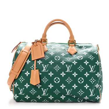 LOUIS VUITTON Calfskin Monogram Speedy P9 Bandouli