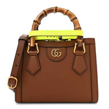 GUCCI Wonka Grain Calfskin Mini Diana Tote Bag Cu… - image 1