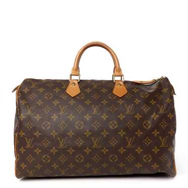 LOUIS VUITTON Monogram Speedy 40