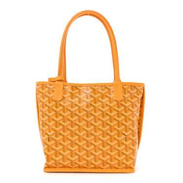 GOYARD Goyardine Reversible Mini Anjou Yellow - image 1