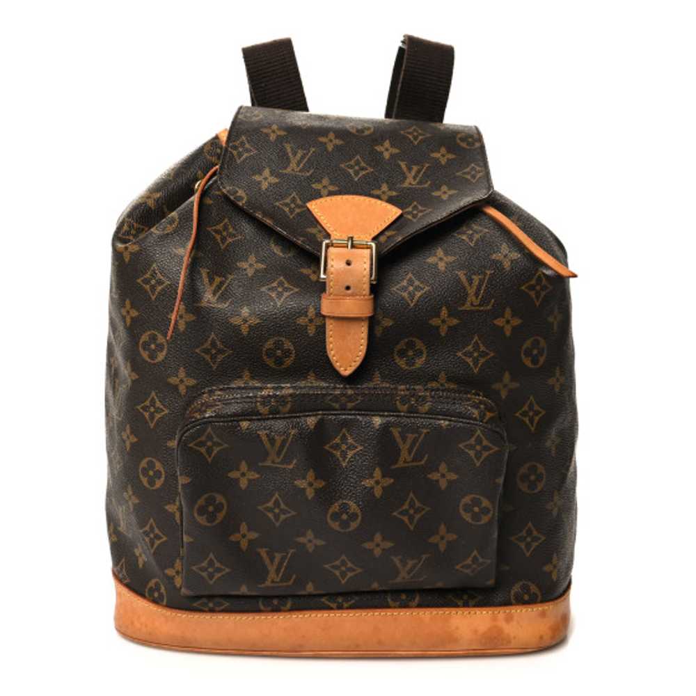 LOUIS VUITTON Monogram Montsouris GM Backpack - image 1