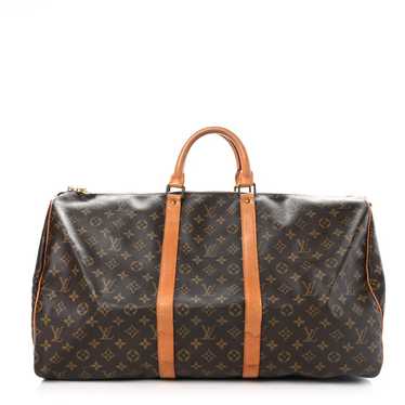 LOUIS VUITTON Monogram Keepall Bandouliere 55