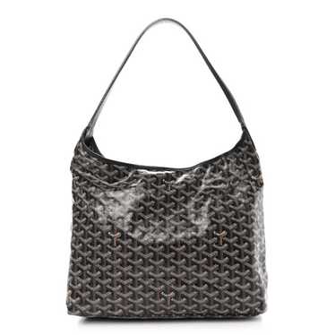 GOYARD Goyardine Boheme Hobo Black