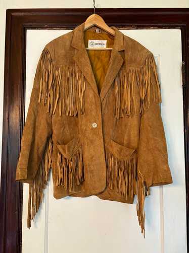 Deerskin Western Suede Fringe Jacket (10) | Used,…