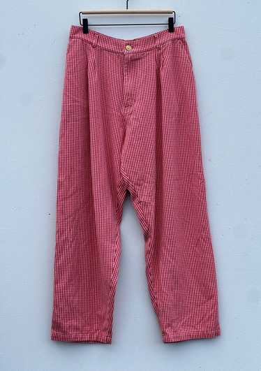 BIG BUD PRESS Gingham Trousers (L) | Used,…