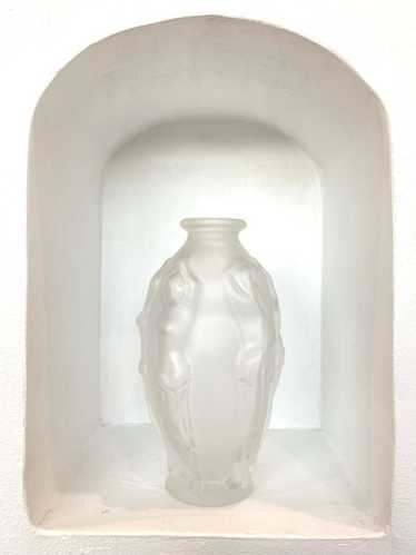 Frosted Glass Women Vase