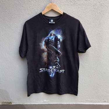 Playstation × Vintage Vintage STARCRAFT games tee… - image 1