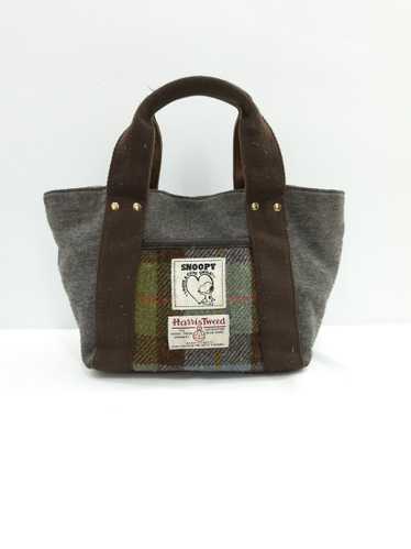 Harris Tweed × Peanuts × Vintage Mini Bag Snoopy H