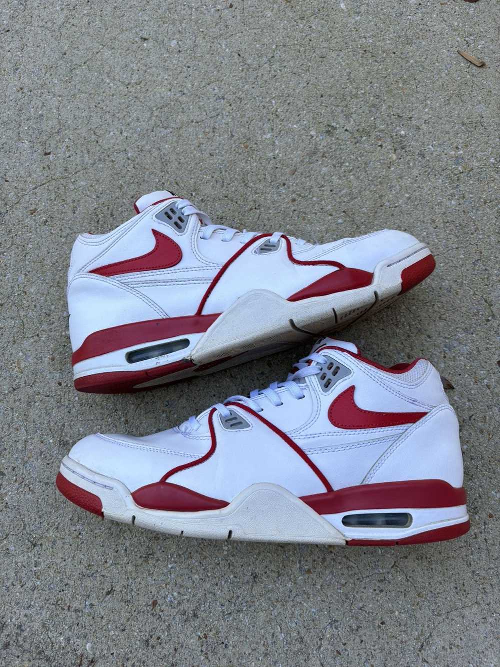 Nike Nike Air Flight ‘89 White/University Red - image 1