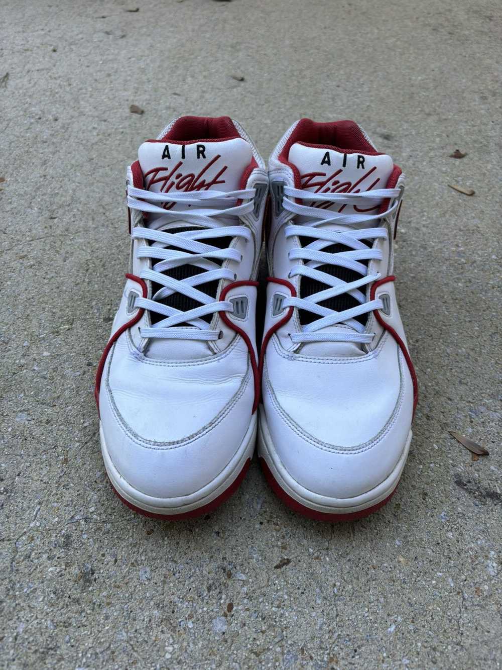 Nike Nike Air Flight ‘89 White/University Red - image 5