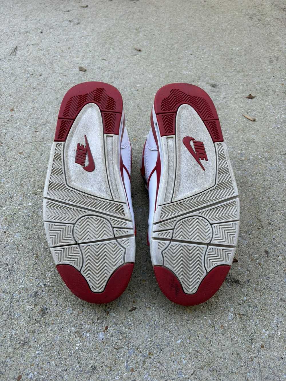 Nike Nike Air Flight ‘89 White/University Red - image 9