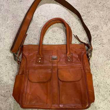 Leather Tote Shoulder Bag Pascado - image 1