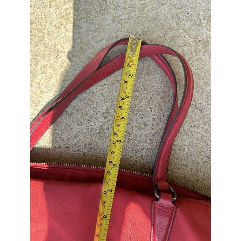 COACH F57902 RED NYLON HANDBAG/SATCHEL/ CROSSBODY… - image 12