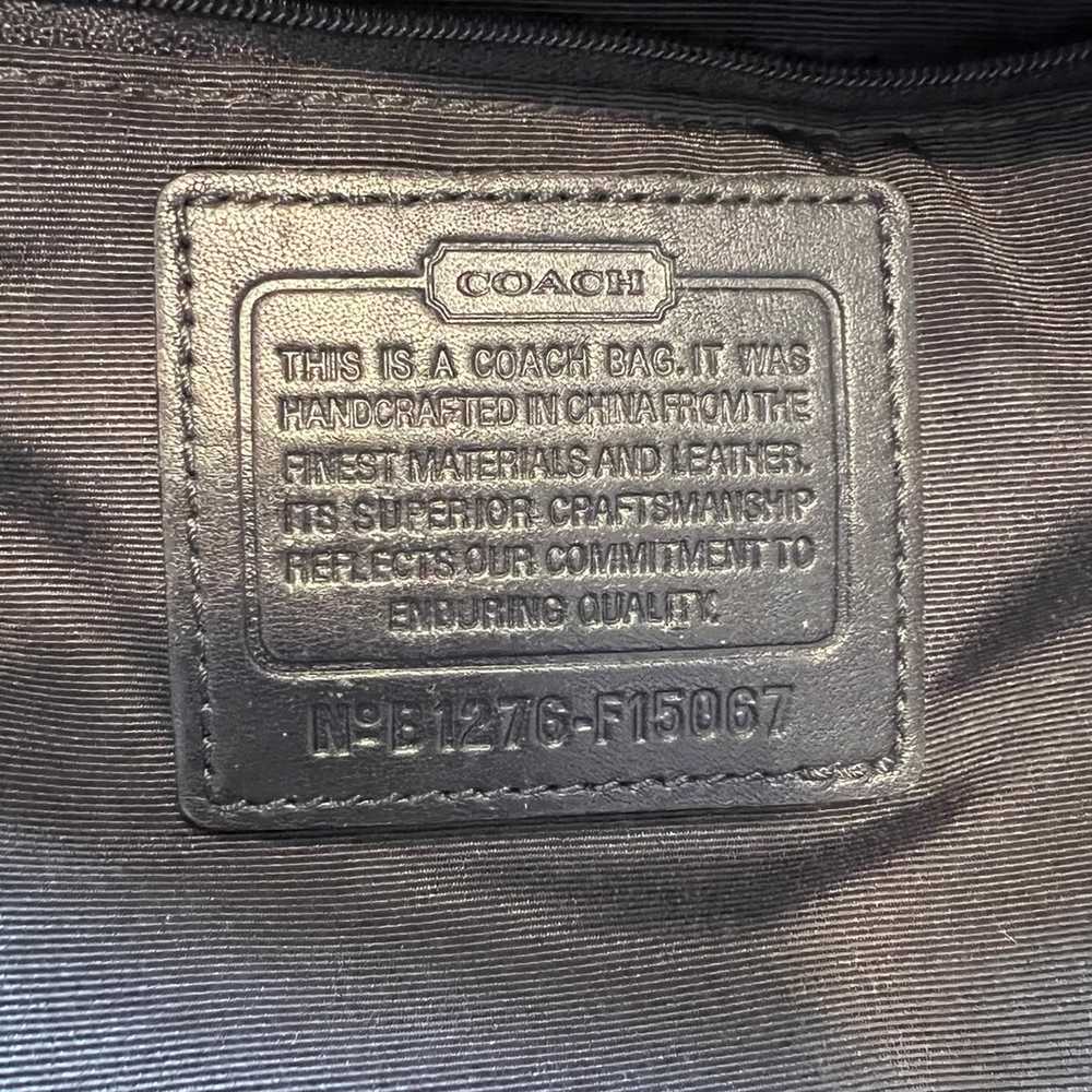 Coach signature hobo bag - image 4