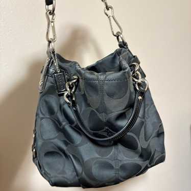 Coach Brooke Black Sateen. - image 1