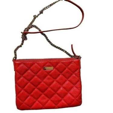 Kate Spade orange red crossbody