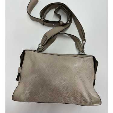 Michael Kors Purse Womens Grey Taupe Pebbled Leat… - image 1