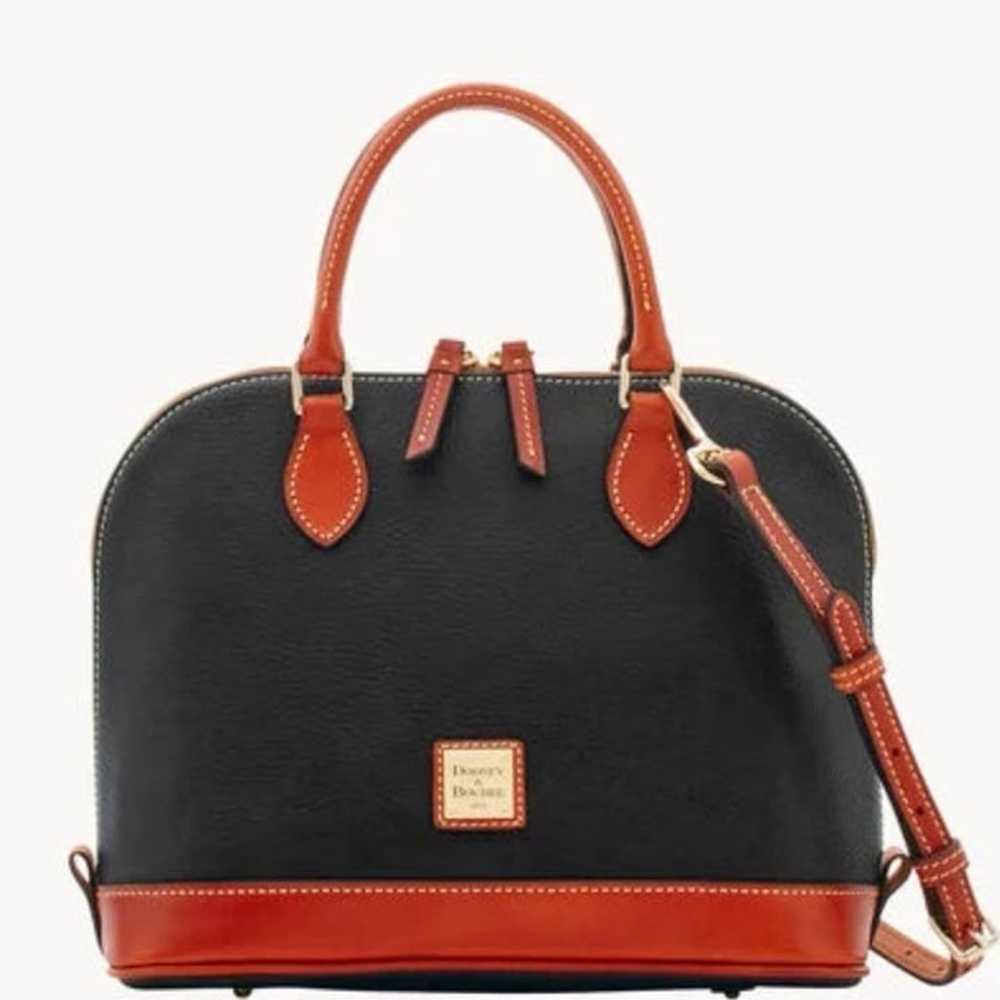 Dooney & Bourke - Pebble Grain Zip Zip Satchel - image 1