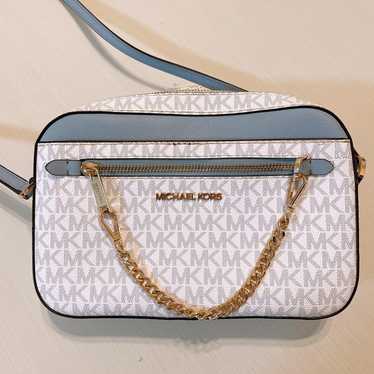 MICHAEL KORS Shoulder Bag White/Blue