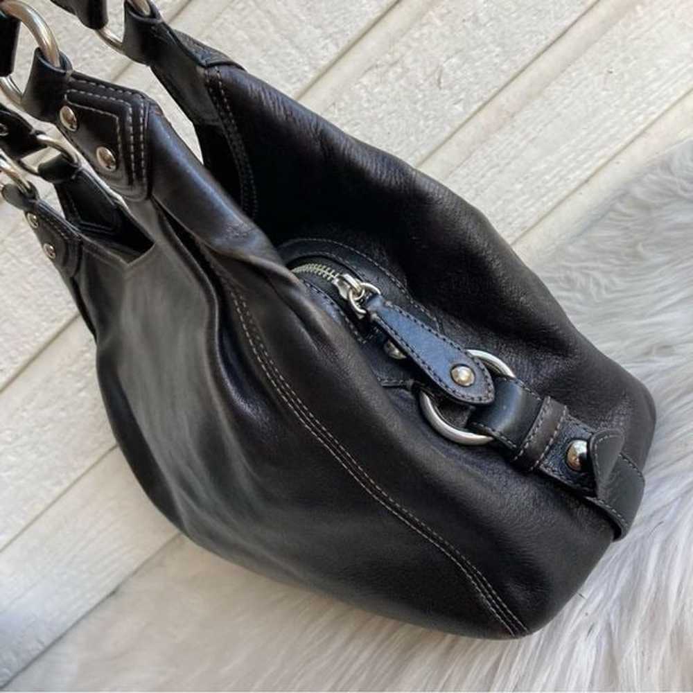 COACH Black Madison Maggie Shoulder Bag Tote 1488… - image 2