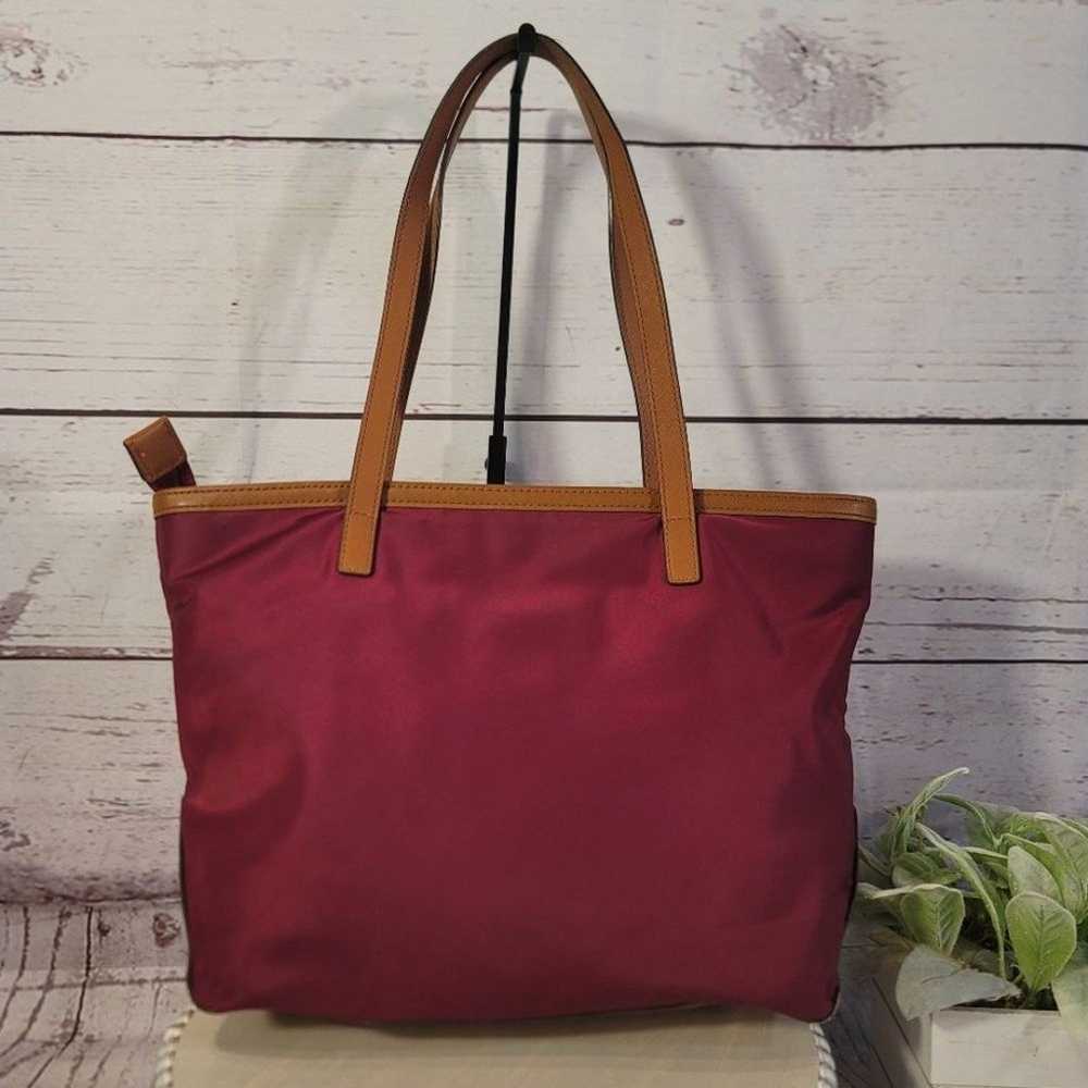 Michael Kors Kempton Burgundy/Maroon and Brown To… - image 2