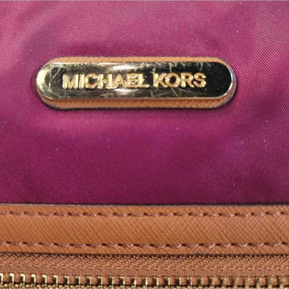 Michael Kors Kempton Burgundy/Maroon and Brown To… - image 9