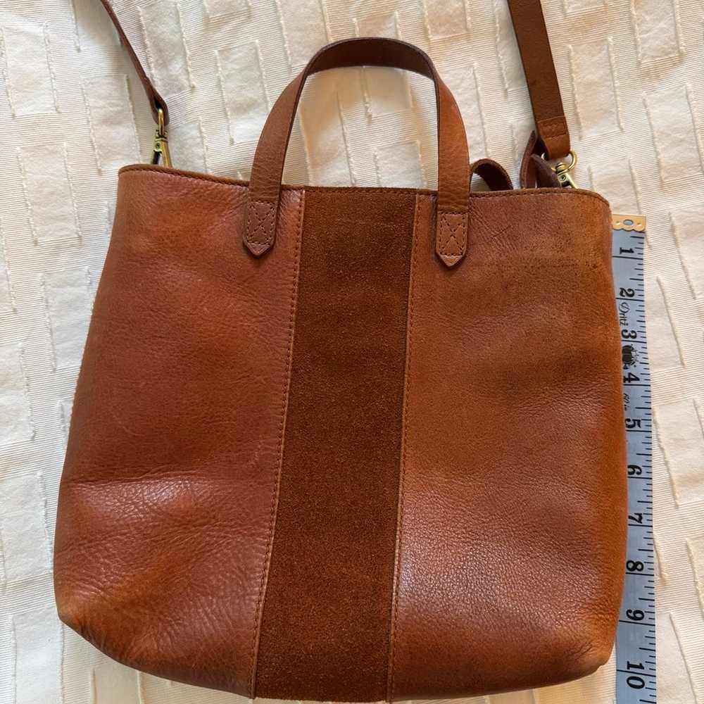 Madewell Small Transport Leather Crossbody Tote - image 3