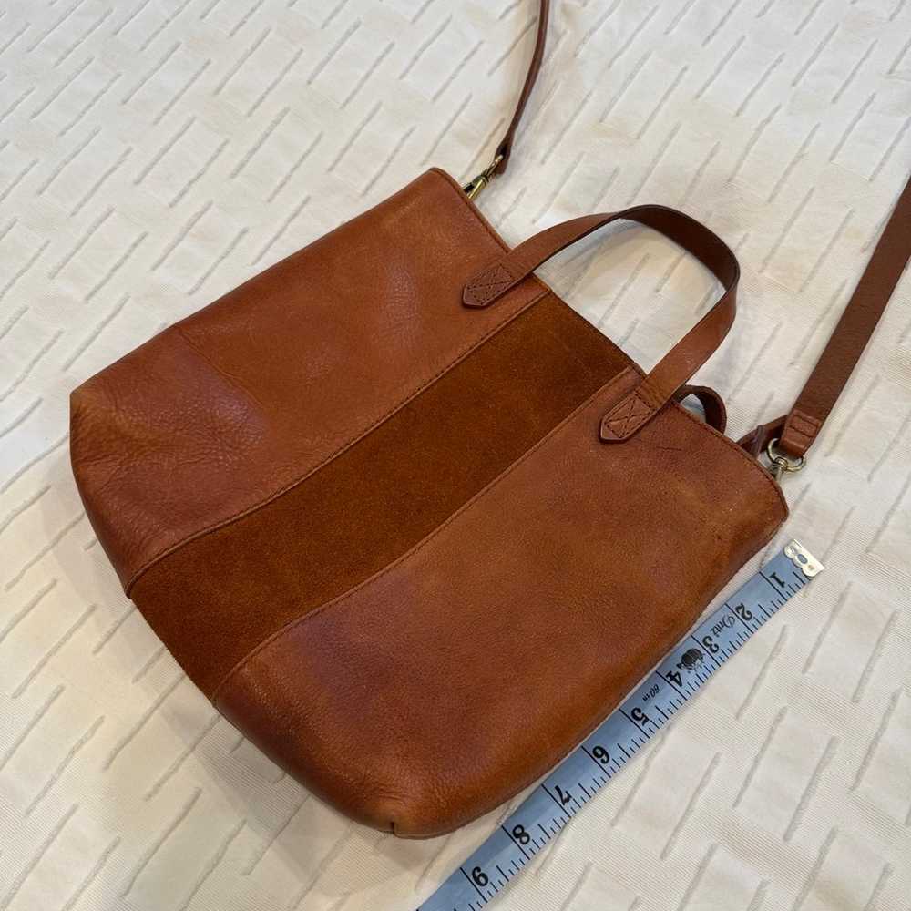 Madewell Small Transport Leather Crossbody Tote - image 4