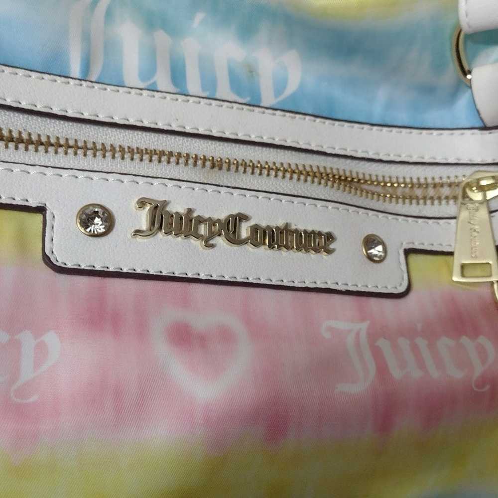 Juicy couture duffle bag tie dye excellent condit… - image 3