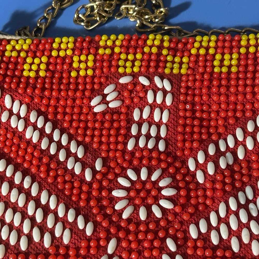 Vintage Native American Beaded Purse - image 2