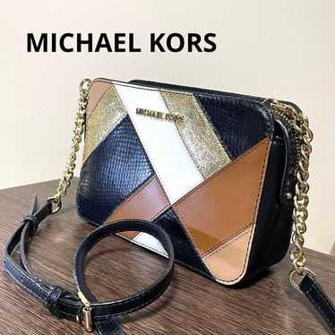 MICHAEL KORS ✮ Chain Shoulder Multicolor