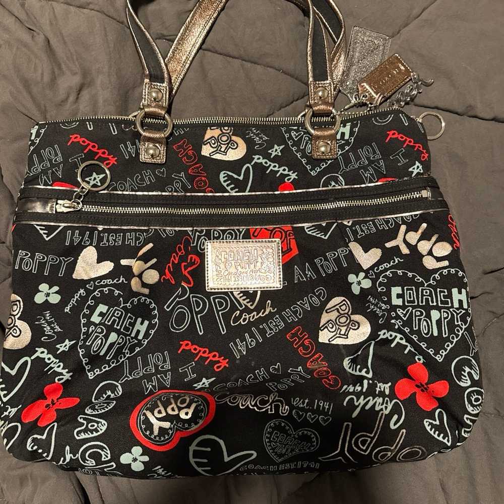 Coach poppy Glam Tote - image 1