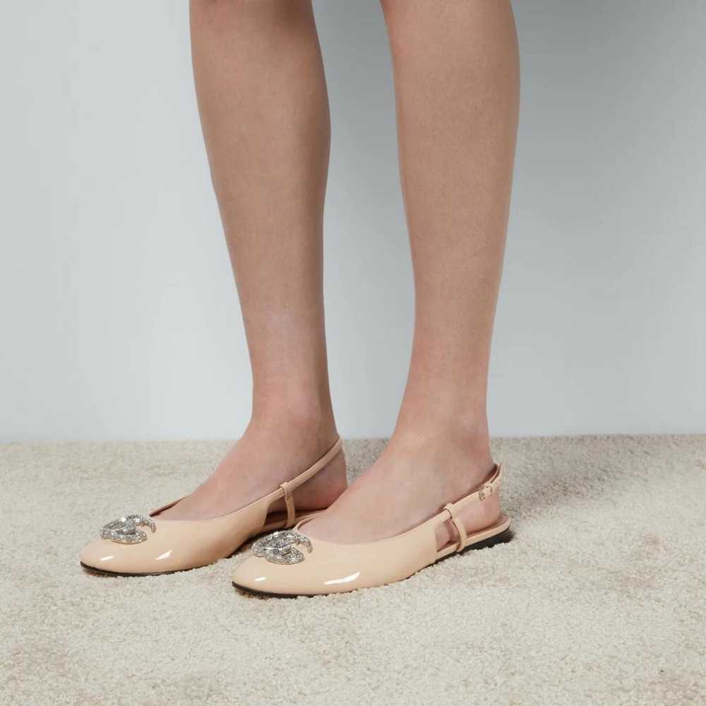 Gucci Leather ballet flats - image 4