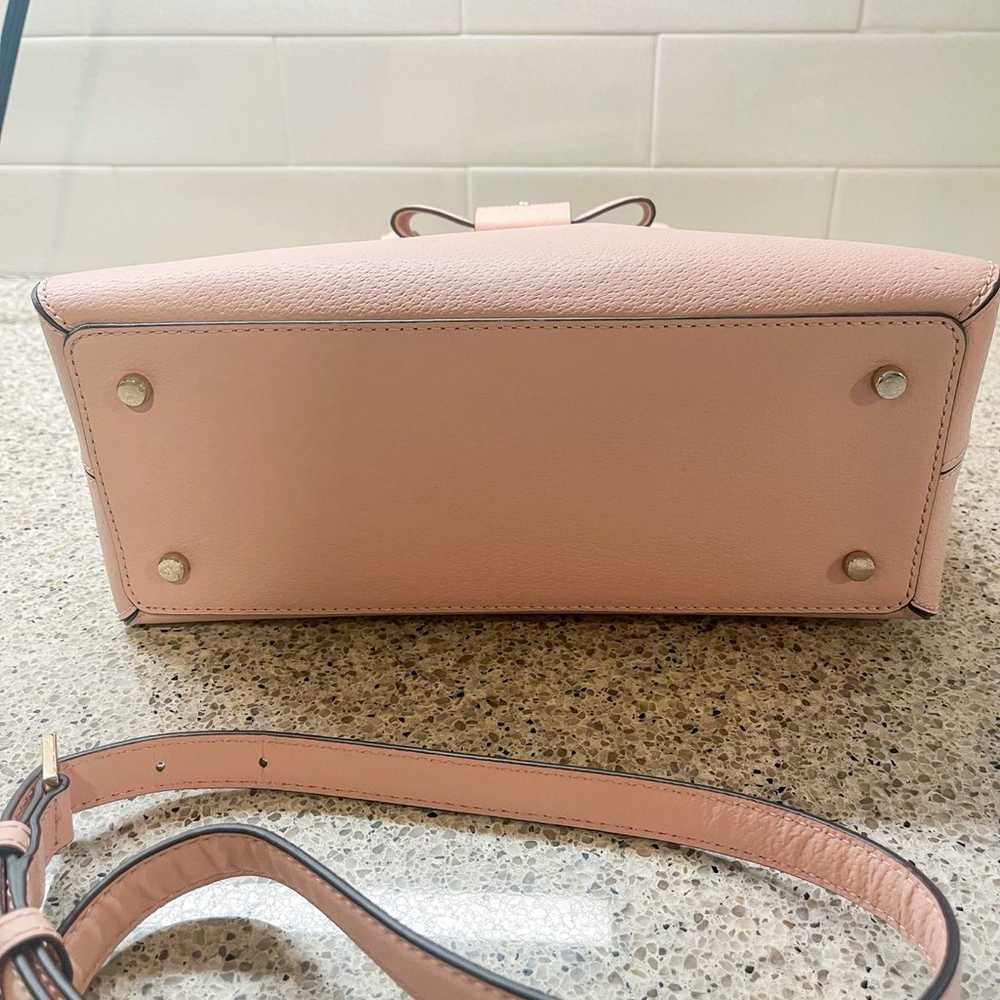 Kate spade light pink bow purse - image 7