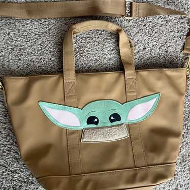 Stoney Clover Lane x Star Wars/The Child mini tote