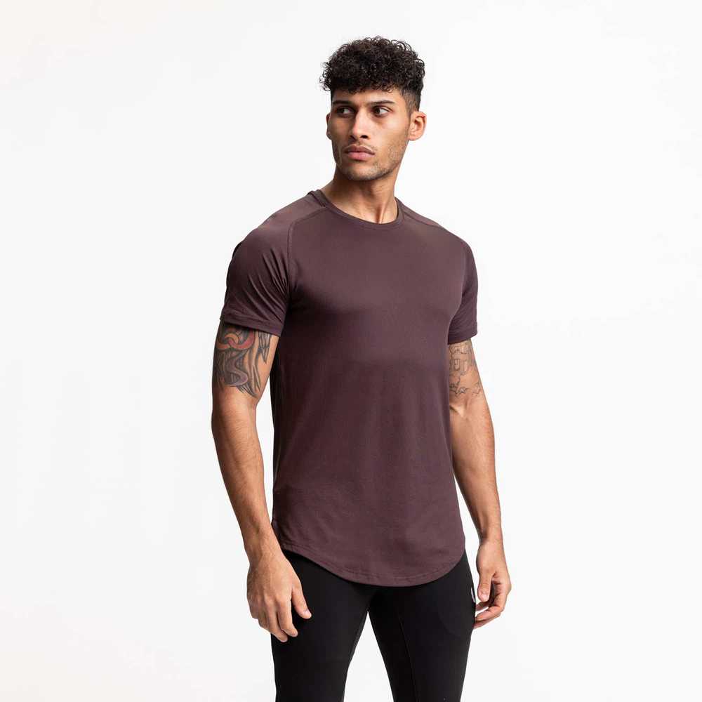 ASRV 0557. 3D-Lite® Established Tee - Faded Plum - image 1