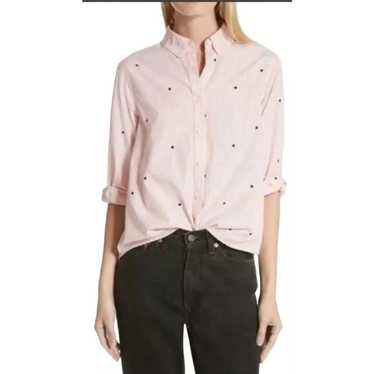 The Great The Great Shirt Swing Oxford Pink Overs… - image 1