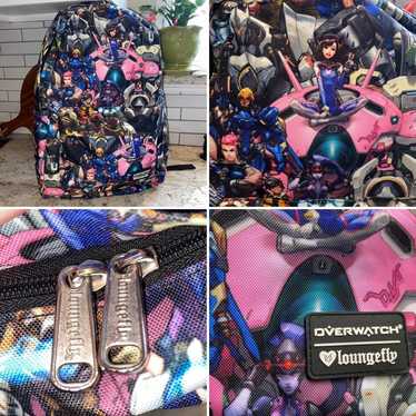 Loungefly x Overwatch Character Backpack EUC