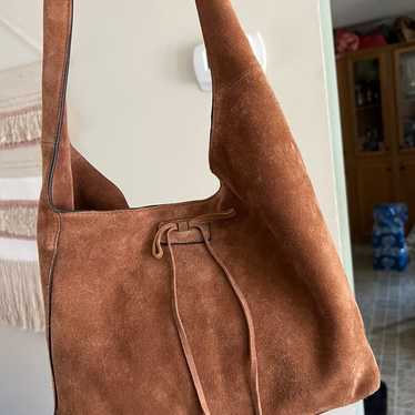 Lucky brand suede bag - image 1