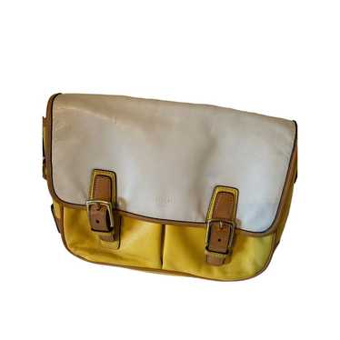 Coach Park B1373-F23383.   yellow white Colorbloc… - image 1