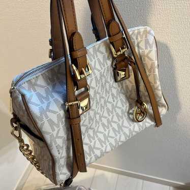 Michael Kors Shoulder Bag White/Beige