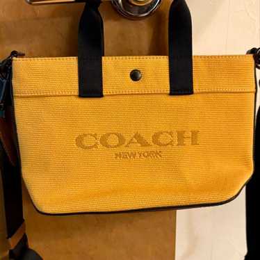 COACH Yellow Shoulder Bag