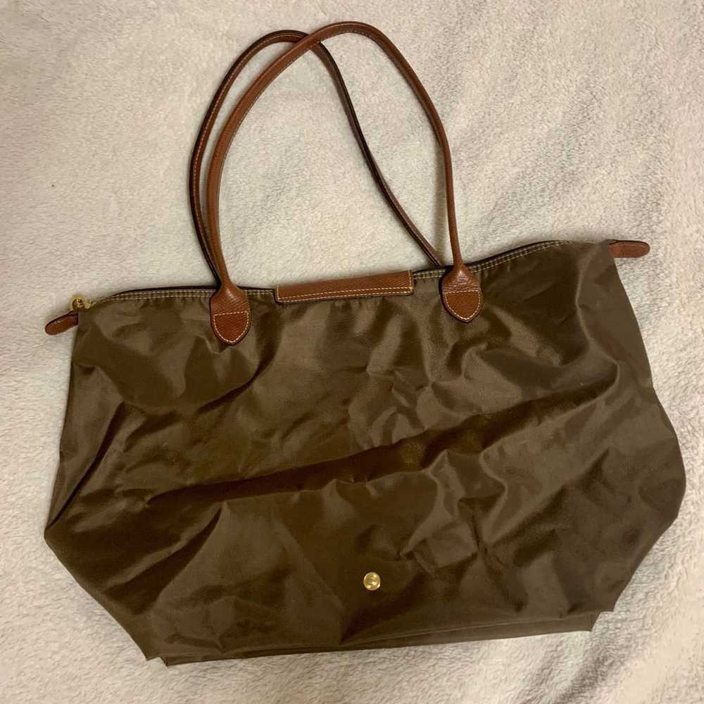 LONGCHAMP le Pliage Green Bag - image 2