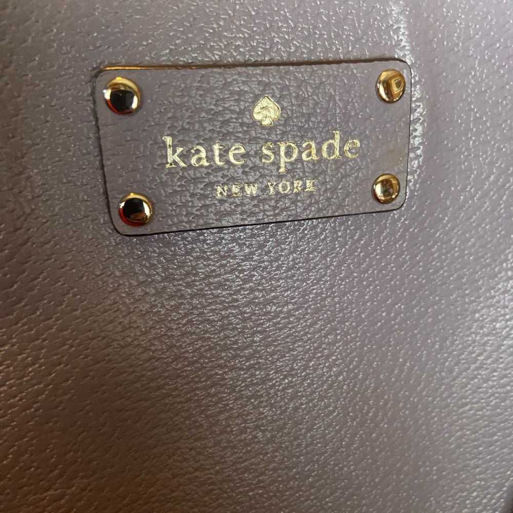 Kate Spade Lilac Elena Wellesley Leather Tote - image 10